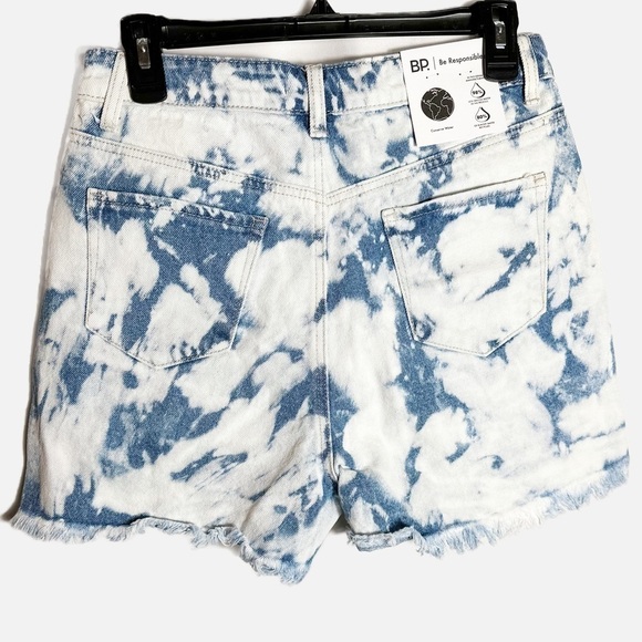 NWT BP High-Rise Acid Wash Jean Shorts - Picture 2 of 3